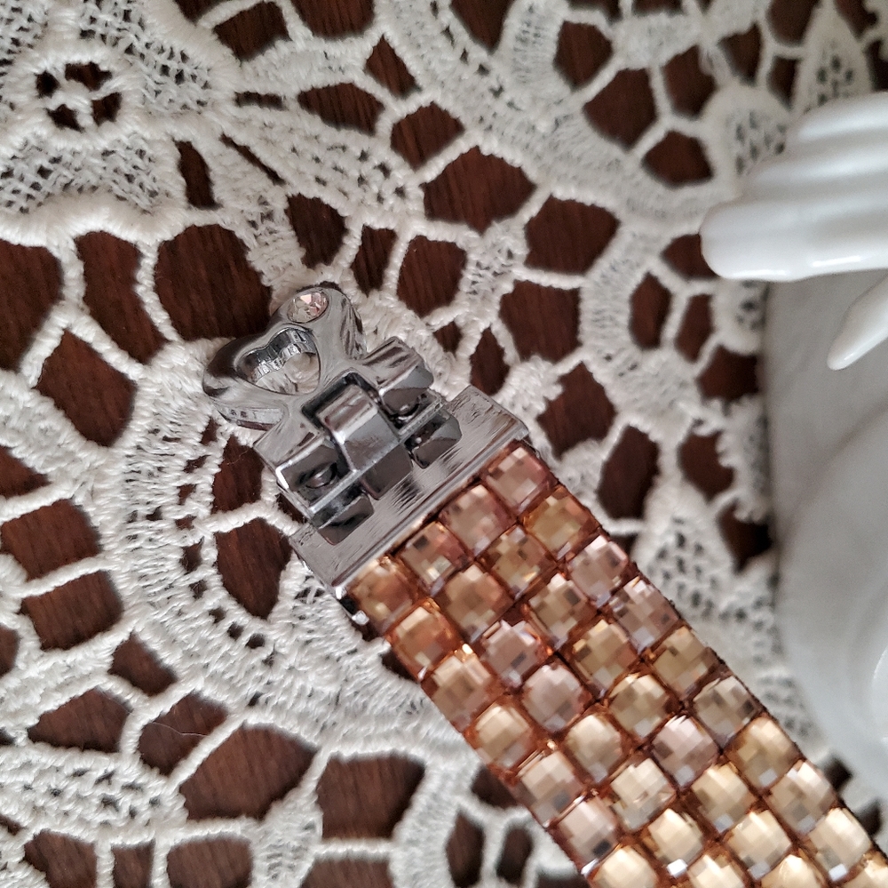 NWOT Rhinestone Bracelet - Picture 4 of 7
